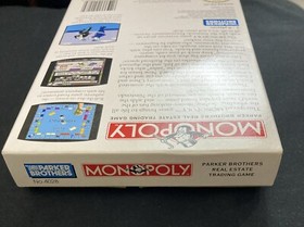 Monopoly NES Game Board No Manual. Tested. Game, Sleeve And Box.