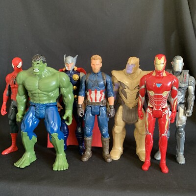 7 Avengers Infinity War End Game Marvel Titan Hero Series 12