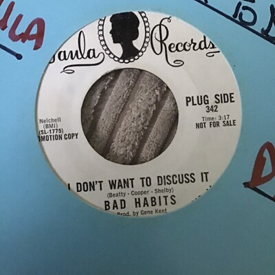U.S Original - Bad Habits - I Do N T Want To Discuss It - Paula Demo