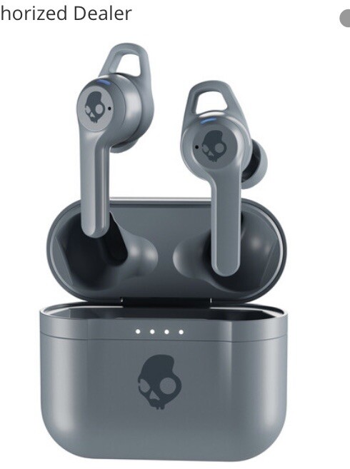 Skullcandy Indy Wireless Earbuds in Chill Gray with Noise Isolation-image