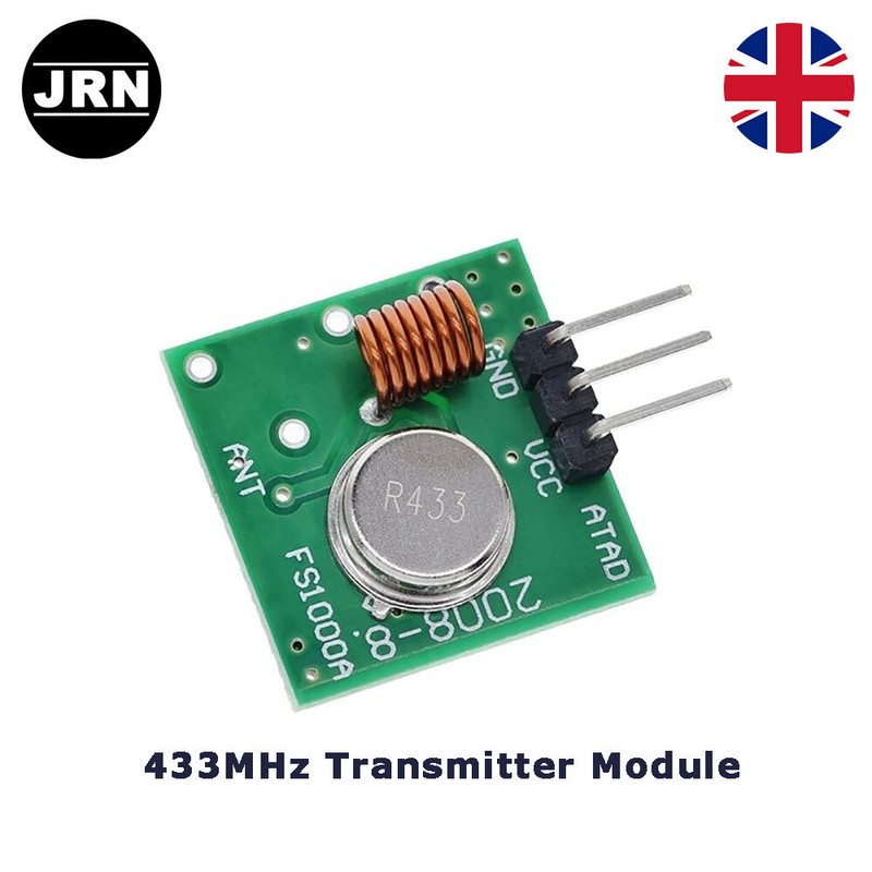 433MHz RF Transmitter and Receiver Module Link Kit for Arduino Raspberry PI UK