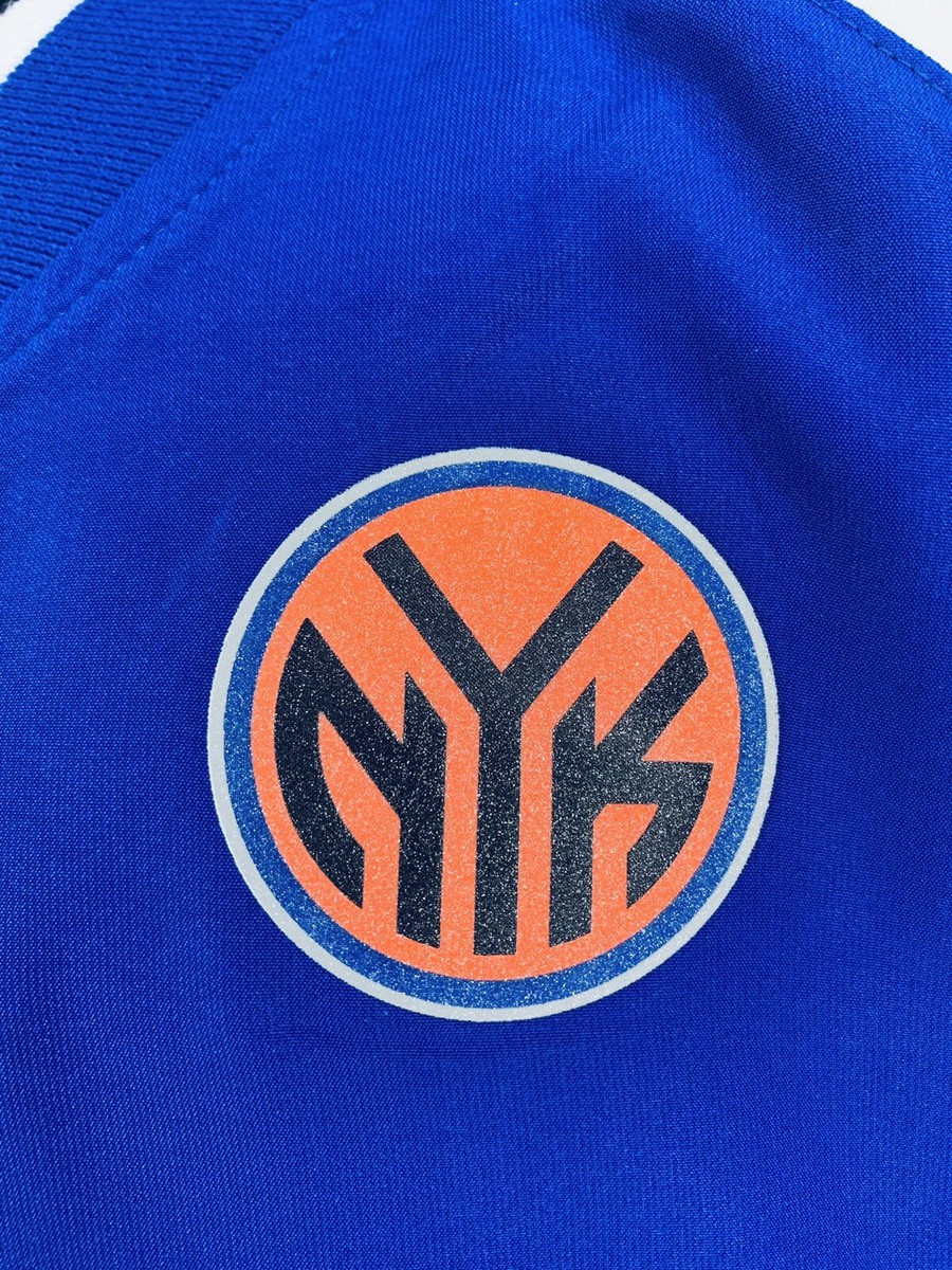 Women's New York Knicks Adidas Blue & White On Court Full
