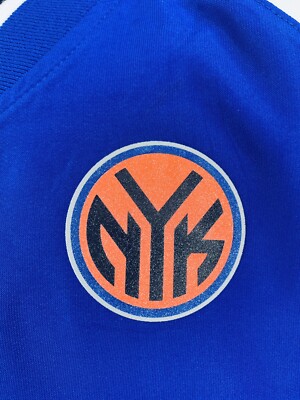 Women's New York Knicks Adidas Blue & White On Court Full