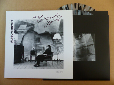 ALISON MOYET signed Autogramm signiert auf ''KEY'' Vinyl Schallplatte LP