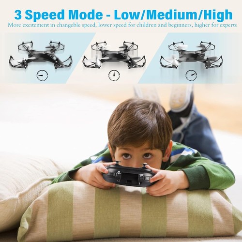 Mini Drohne mit HD Kamera FPV RC Drone mit 2 Akkus 2.4Ghz Ferngesteuerte Quad... - Bild 5 von 9