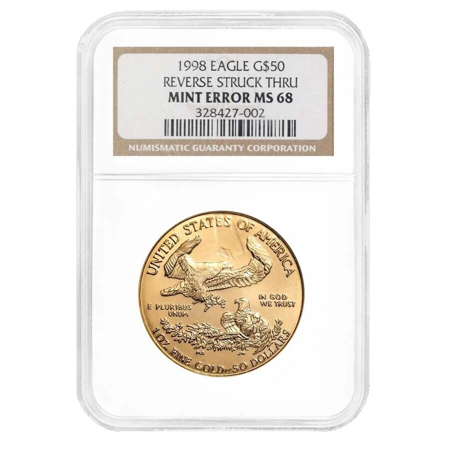 1 oz Precious Metal Content per Unit 1998 Gold Bullion Coins