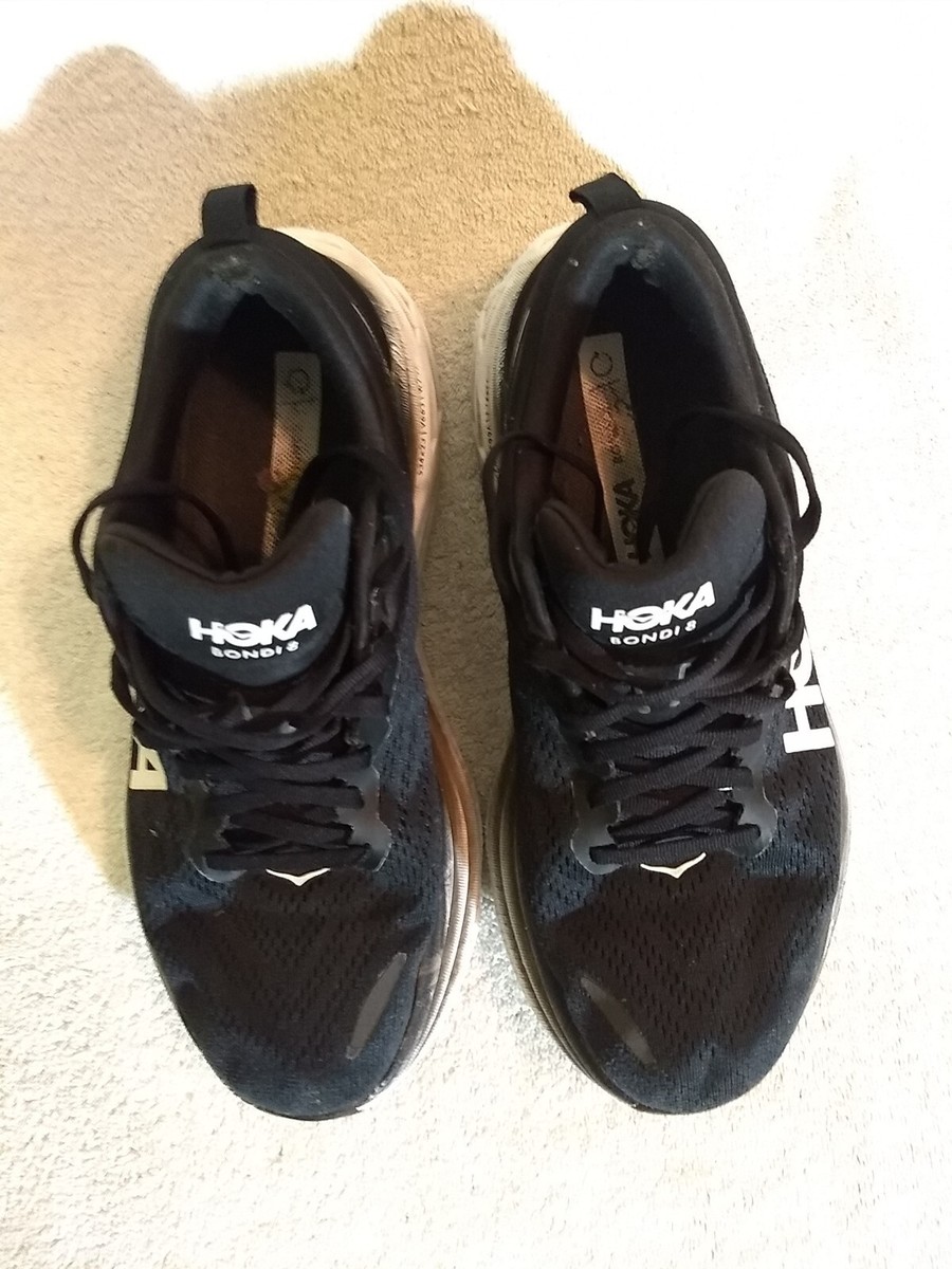【良品】28cm - HOKA ONE ONE Bondi 8 Black Amazon.com | Hoka Men's Bondi 8 Sneaker, Black/Black, 7