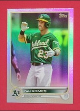 2022 Topps Gold- Rainbow #294 Yan Gomes Oakland Athletics 🔥 💎 