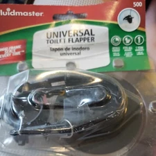 Fluidmaster~ 500 2-Inch Universal Solid Frame Toilet Flapper, w/ Floating Chain