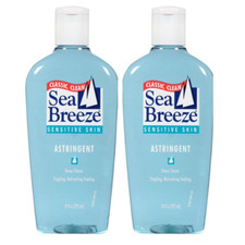 Sea Breeze Classic Clean Original Astringent for Sensitive Skin, 10 fl oz 2 pack