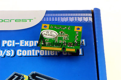 6Gb Mini Pci-Express Sich SATA III 3.0 2 Port Raid Controller Adapter Card Stütz