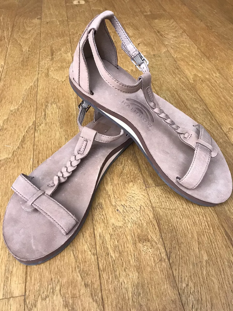 Rainbow braided sandals new arrivals