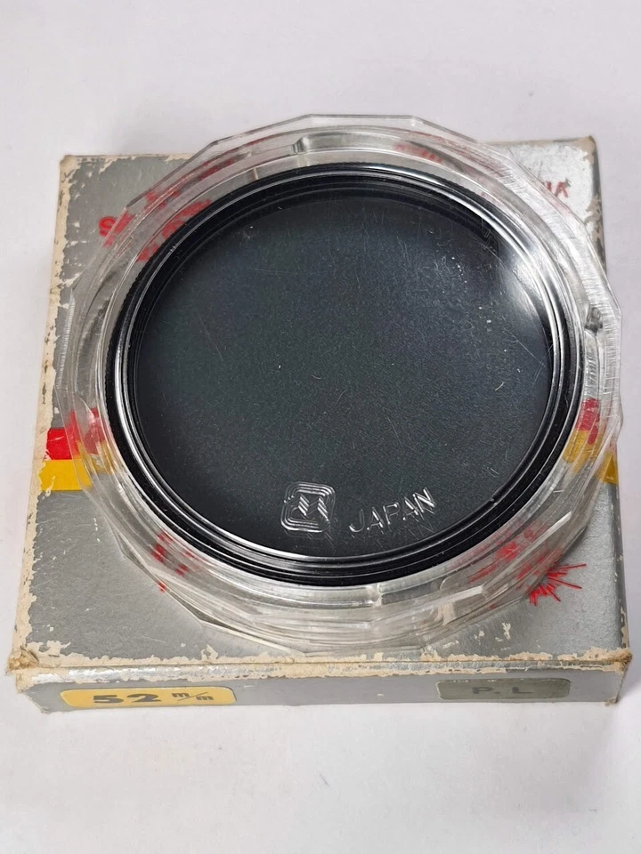 52mm Polarizer PL Glass Lens Filter Japan 52 mm Polarizing E52 E-52 Quantaray - Image 3 of 4