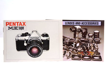 PENTAX ME SUPER CAMERA INSTRUCTION MANUAL WITH LENS AND ACCESSORIES BOOKLET