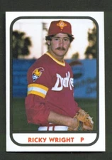 1981 TCMA Albuquerque DUKES #7 RICKY WRIGHT Paris TEXAS