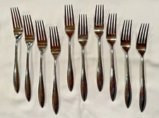 Lenox Stainless Steel Flatware SCULPT Pattern 18/10 DINNER FORK 8”   CHOOSE 1-10
