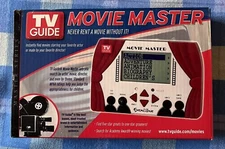 TV Guide Movie Master Handheld Trivia Game by Excalibur 2004 Works
