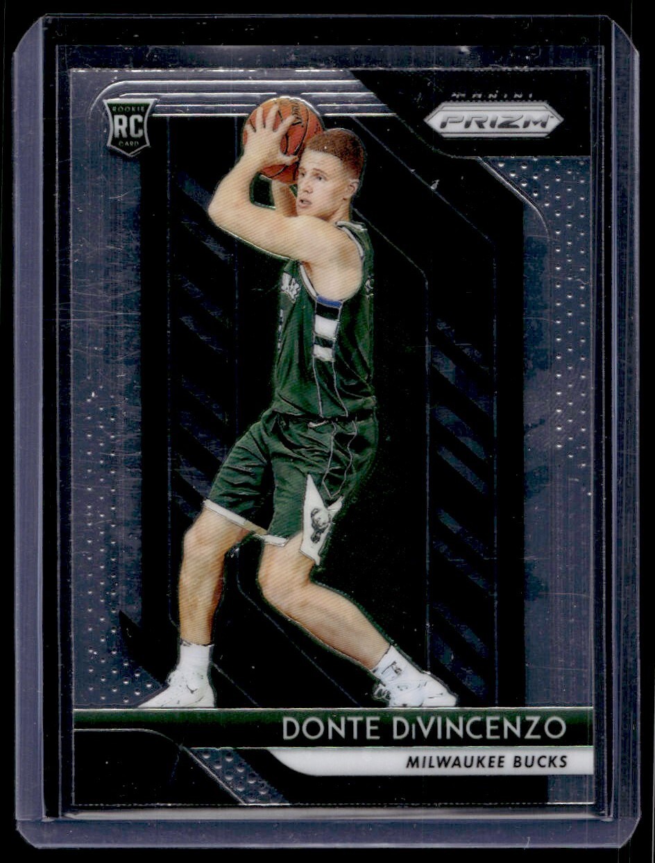 2018-19 Panini Prizm Donte DiVincenzo Rookie Milwaukee Bucks #246