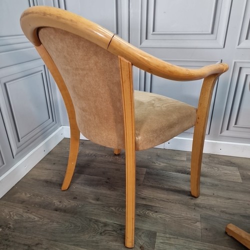 Retro Vintage Parker Knoll Table & Arm Chair Set - 2 Chairs - Havana Breakfast - Picture 19 of 24