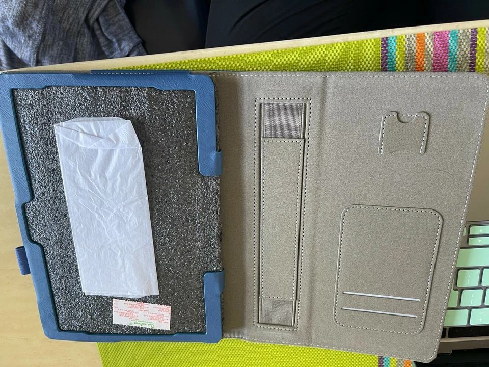 Funda protectora de cuero ISIN para Hauwei MediaPad T3 9,6 pulgadas Foto 3 de 3