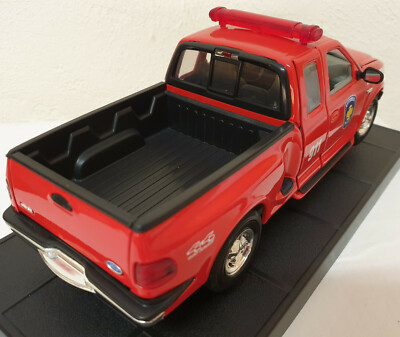 FORD F-150 RAPTOR Pompiers Fire Finland Majorette 1/64 Sos Cars New
