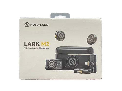 Hollyland Lark M2 2.4GHz 2 Person Wireless Combo Version Lav Mic System