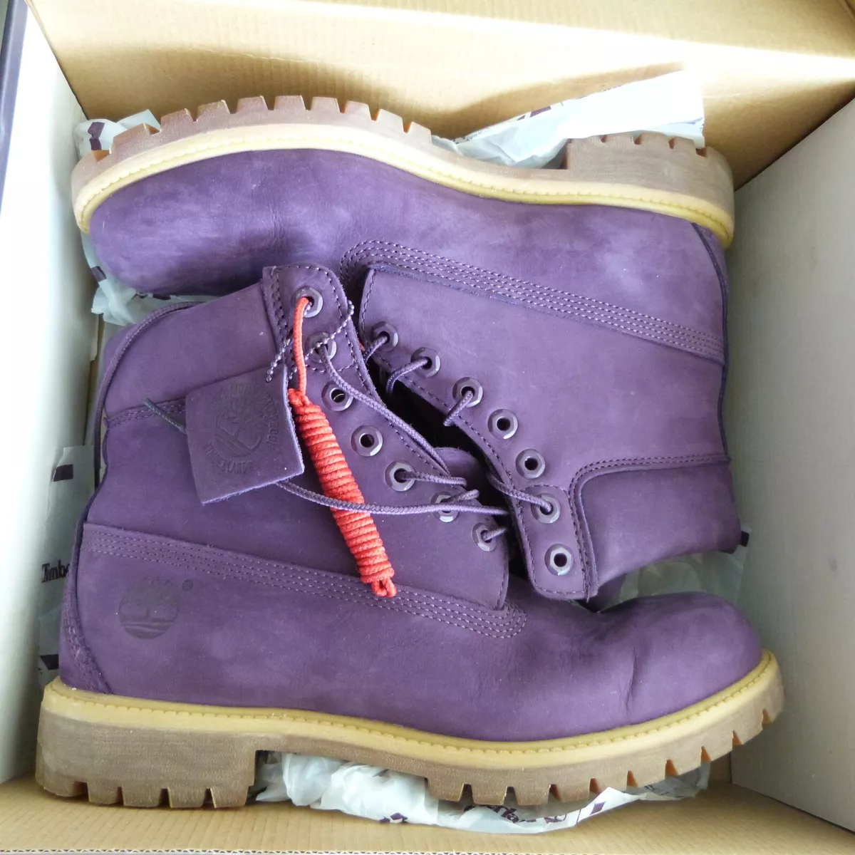 All purple timberlands discount