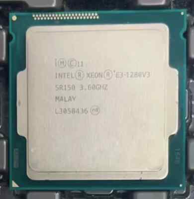 Processeur Intel Xeon E3-1280 V3 - 4 Cœurs à 3.60GHz - Socket 1150 - Occasion Fonctionnel