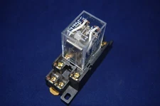 LY2 General Purpose Relay 12VDC 8-Pins 10 Amp With PTF08A Socket base