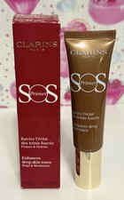 Clarins SOS Primer Enhances Deep Skin Tones 07 Mocha 1 oz/ 30ml NIB