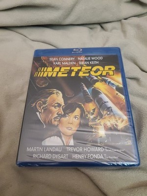 Meteor (Blu-ray, 1979) OOP Sean Connery / Natalie Wood - Kino Lorber - New