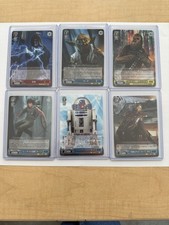 Yoda STAR WARS Weiβ Schwarz card TCG Japanese SW/S49-095 Lot of 6 Rares