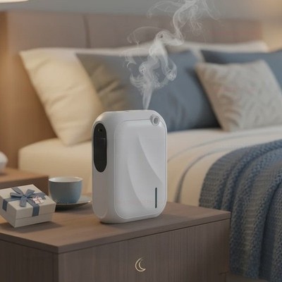200 Kubikmeter Abdeckung Aroma Diffusor 140ml Wandhalterung Weiß Grau Schwarz