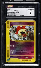 CGC 7 NM Jynx 18/147 Reverse Holo Aquapolis Pokemon Card