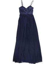 City Studio Womens Lined Fit & Flare Dress, Blue, Juniors, 3