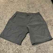 Columbia Men's Big PFG Brewha II Omni-Shade Cargo Shorts Green Large