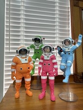 Gorillaz Superplastic Astronaut Figures Full Set