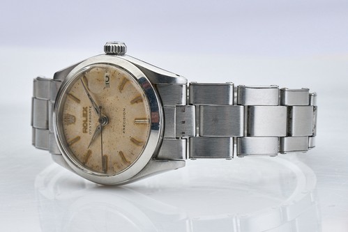 Rolex Oysterdate Precision ‘1957’ Ref 6466, 30mm Gents Vintage Watch, Serviced - Bild 16 von 24