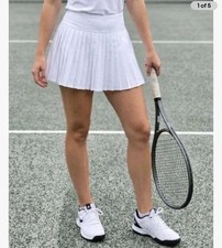 Abercrombie Kids YPB Girls 13/14 Pleated Skort Skirt White New