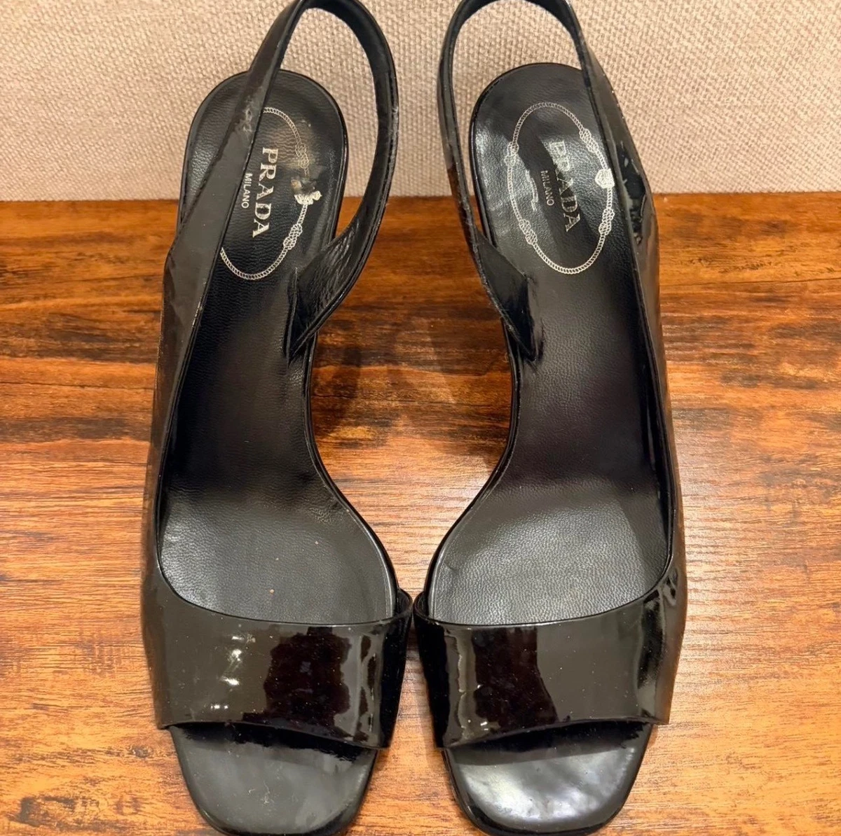 PRADA Buckle Leather Upper Heels for Women for sale | eBay
