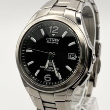 Citizen Attesa Eco Drive Radio Solar Titanium...