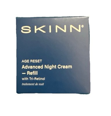 Skinn Age Reset Advanced Night Cream Refill-  Tri-retinol 1.7 Oz NIB Sealed