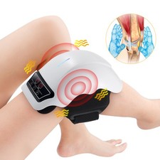 Adjustable 3 Mode Heat Knee Wrap Wormwood Infused Heated Brace for Knee Soothing
