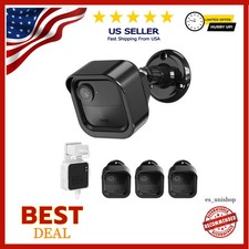 3 Pack All New Blink Outdoor  Indoor Wireless Home Security Camera System Mount