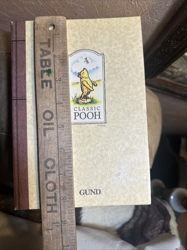 Vintage GUND Classic Pooh Bear in a Book Box Never Used High Quality Plush Nice - Picture 17 of 21