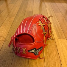 Mizuno Infield Baseball Glove Pink Fingers Cleaned Used Box Included