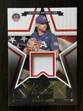 2025 Panini USA Baseball #SSM-KS Kolten Smith Signature Materials Black Gold