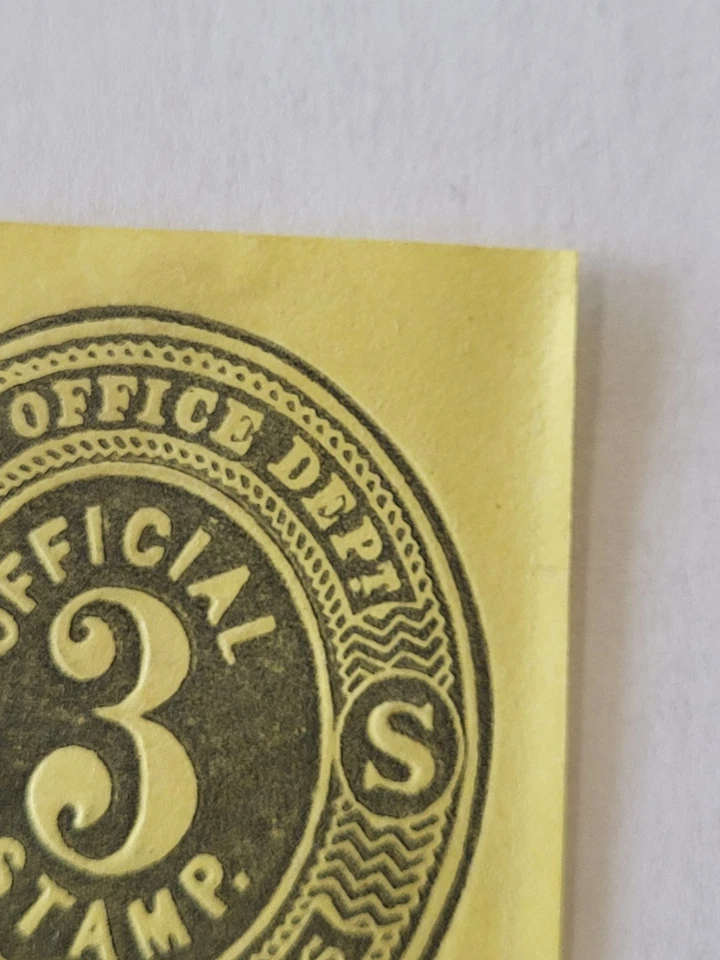 US SCOTT # UO7 OFICINA DE CORREOS DEPARTAMENTO 1873 COMO NUEVO EN MUY BUEN ESTADO Foto 4 de 4