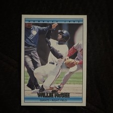 1992 Donruss Willie McGee #60 San Francisco Giants Baseball Card Base Set