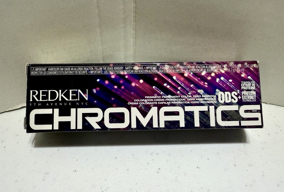 Redken Chromatics 4Ag 4.17 Ash Green Permanent Hair Color New in Box | eBay